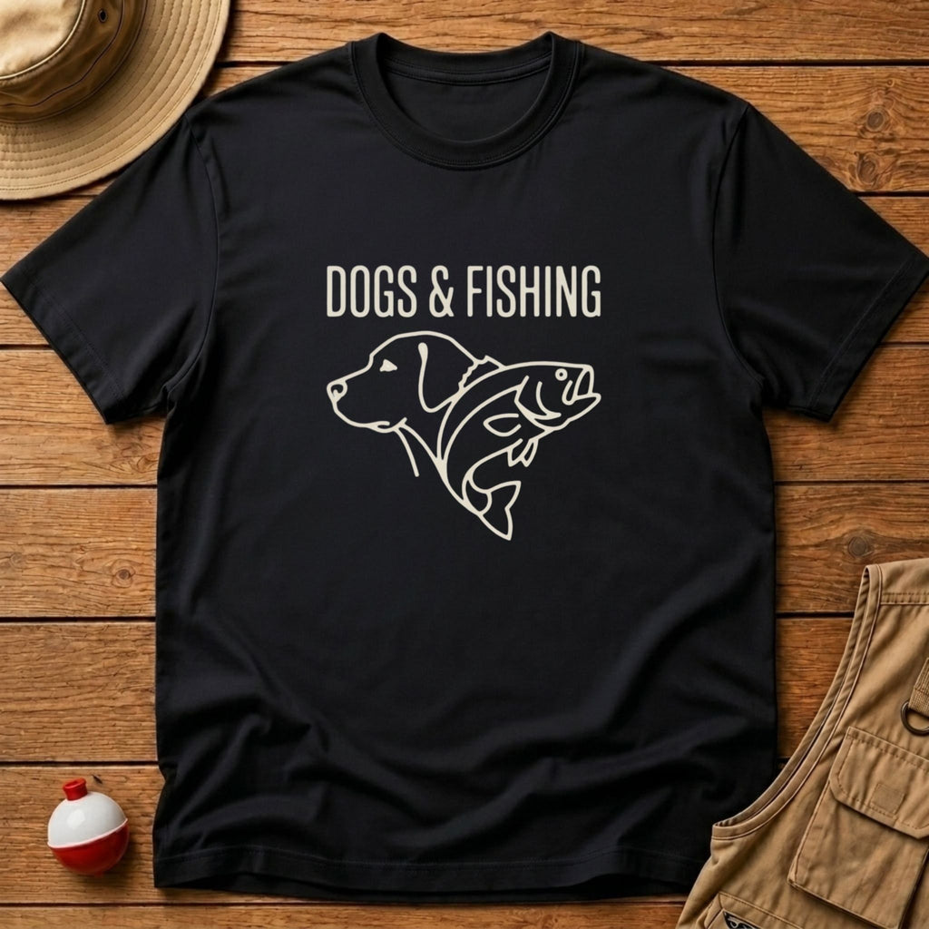 Dogs & Fishing T-Shirt