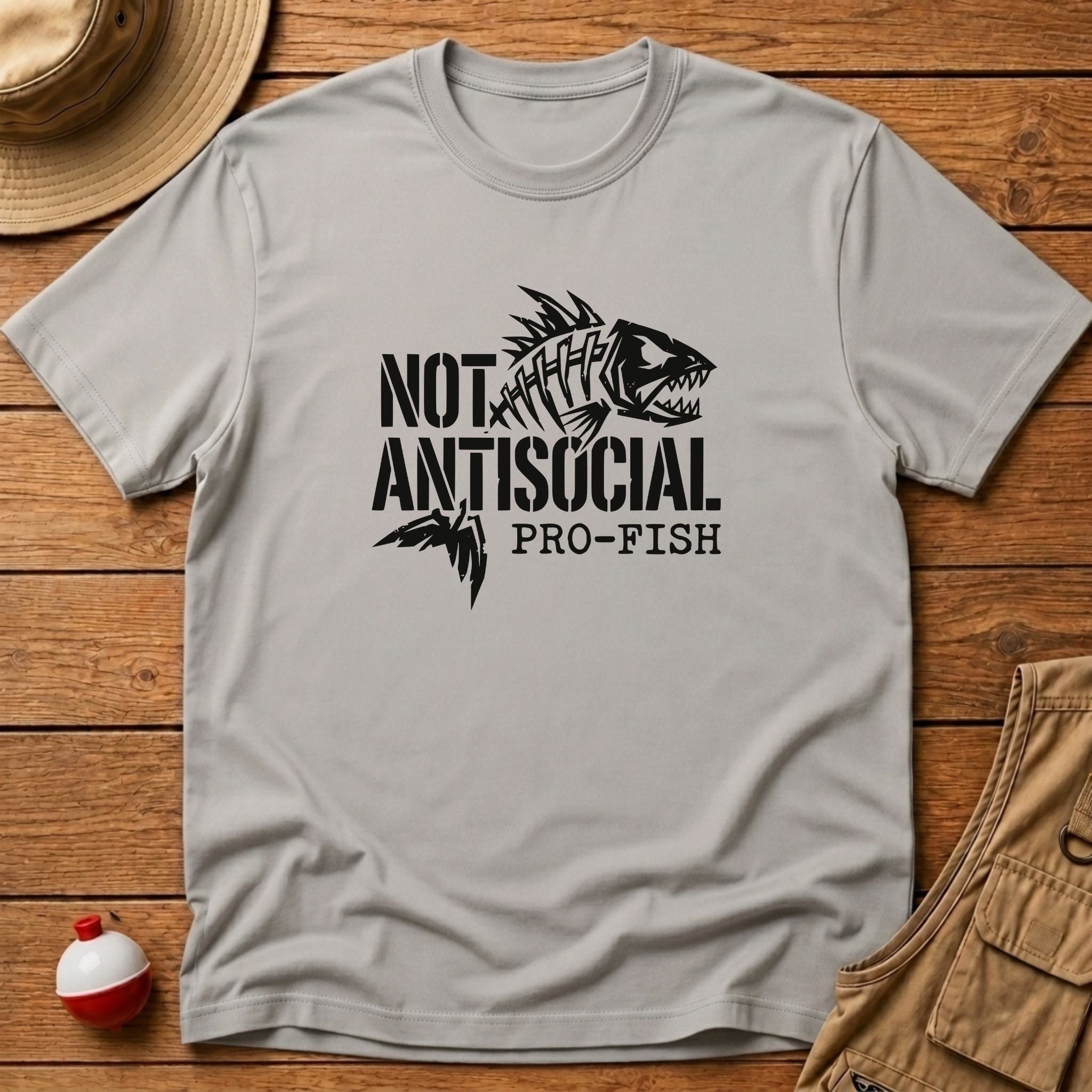 Not AntiSocial, Pro Fish T-Shirt