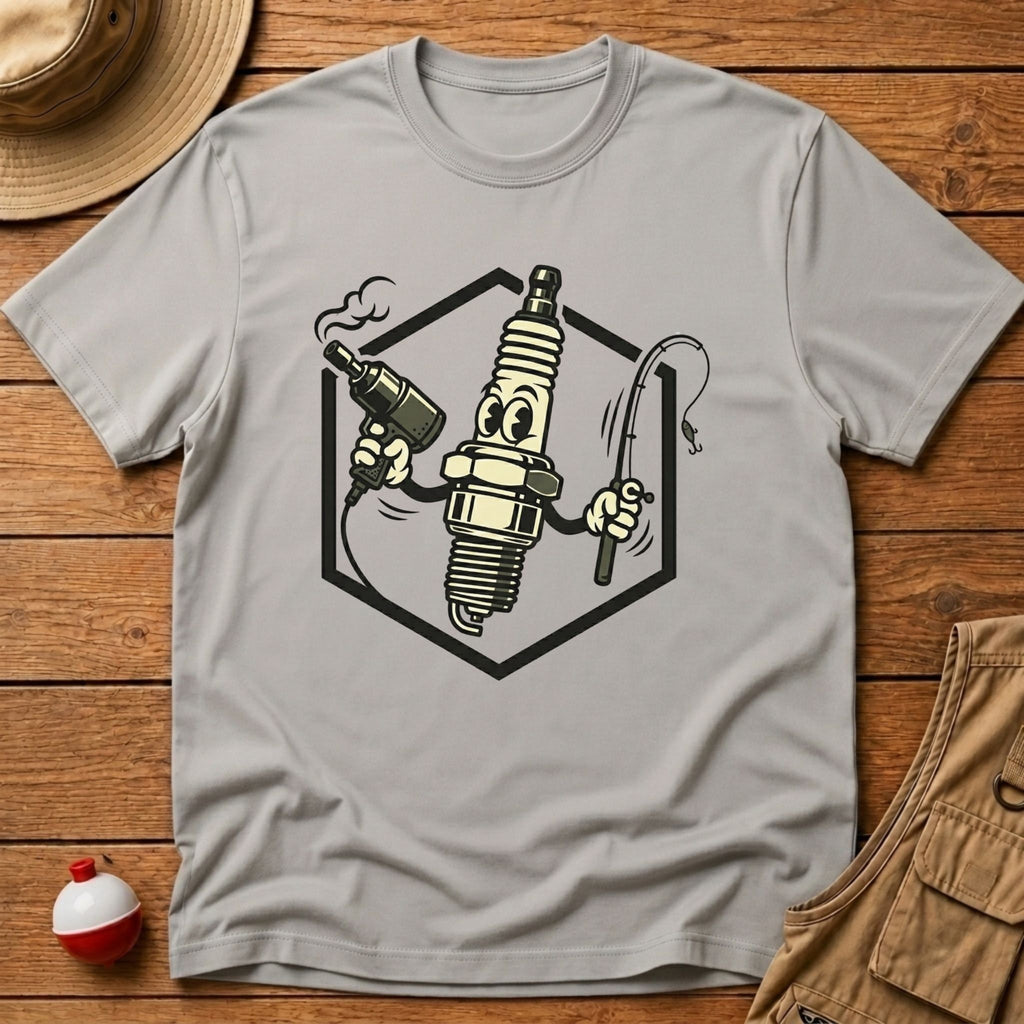 Mechanic Work to Fish T-Shirt