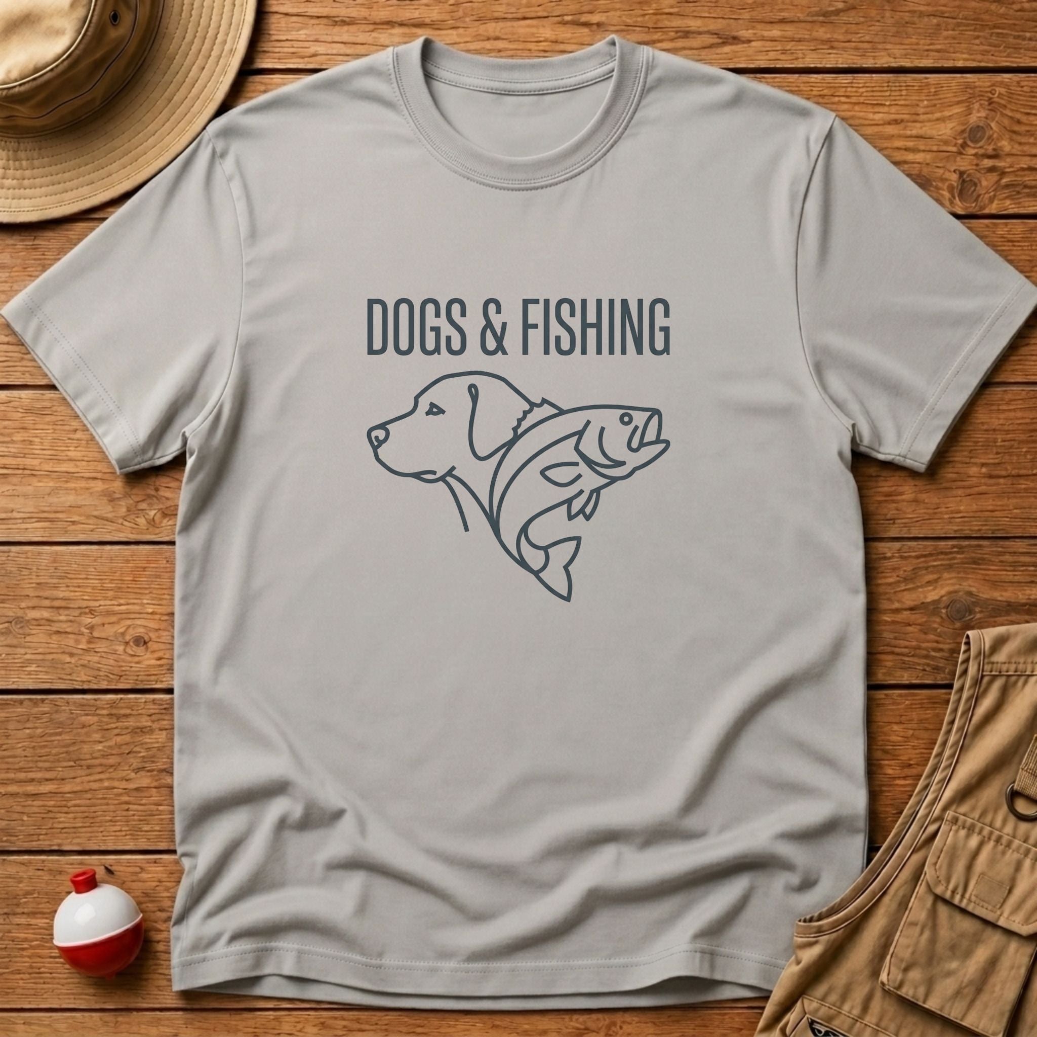 Dogs & Fishing T-Shirt