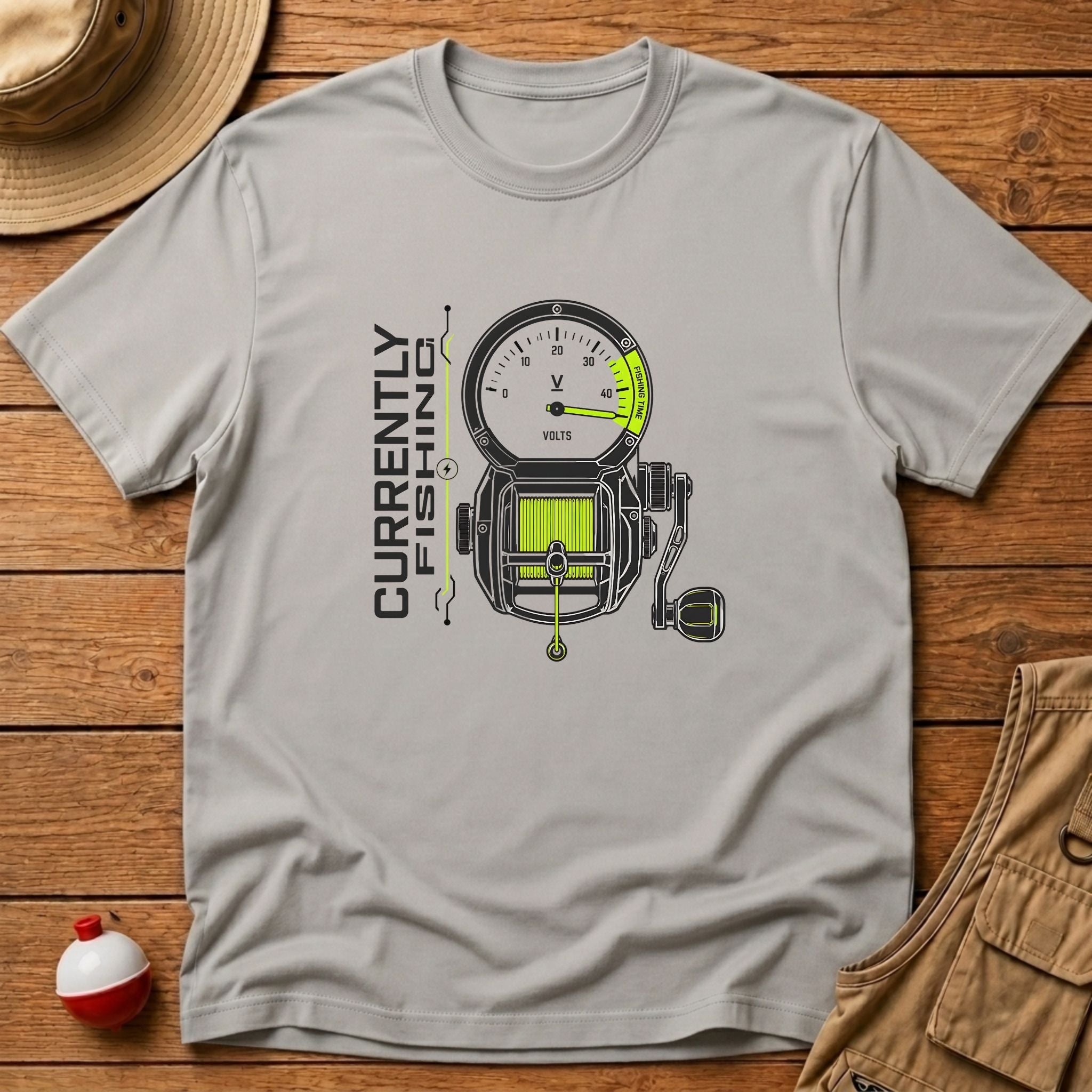 Currently Fishing - Electrician T-Shirt