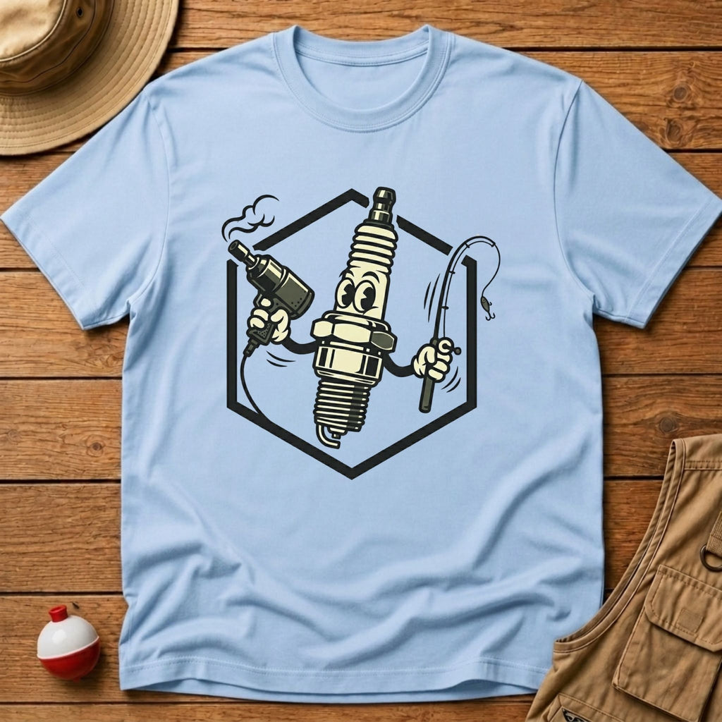 Mechanic Work to Fish T-Shirt