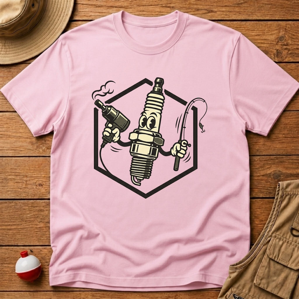 Mechanic Work to Fish T-Shirt