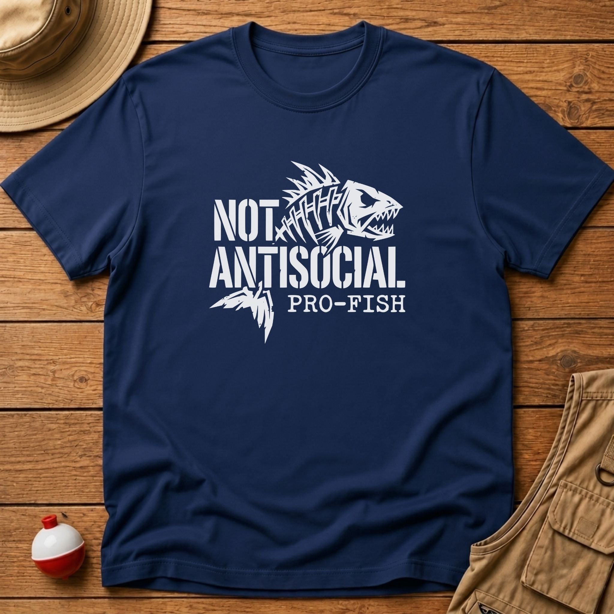 Not AntiSocial, Pro Fish T-Shirt