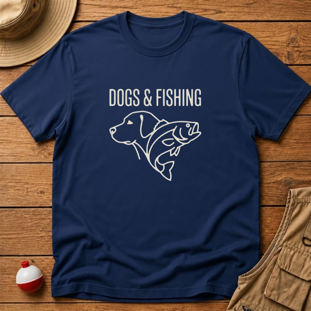 Dogs & Fishing T-Shirt
