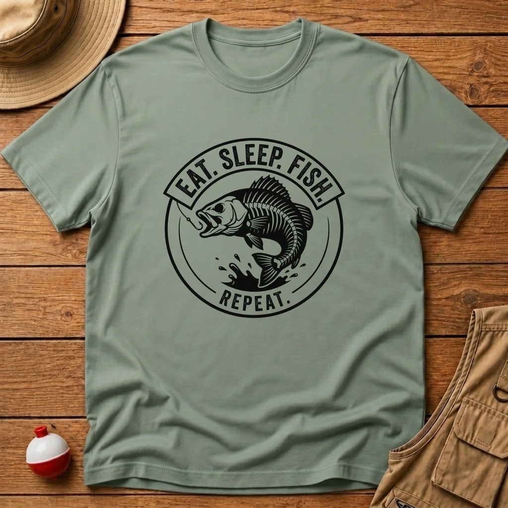 Eat. Fish. Sleep. Repeat T-Shirt