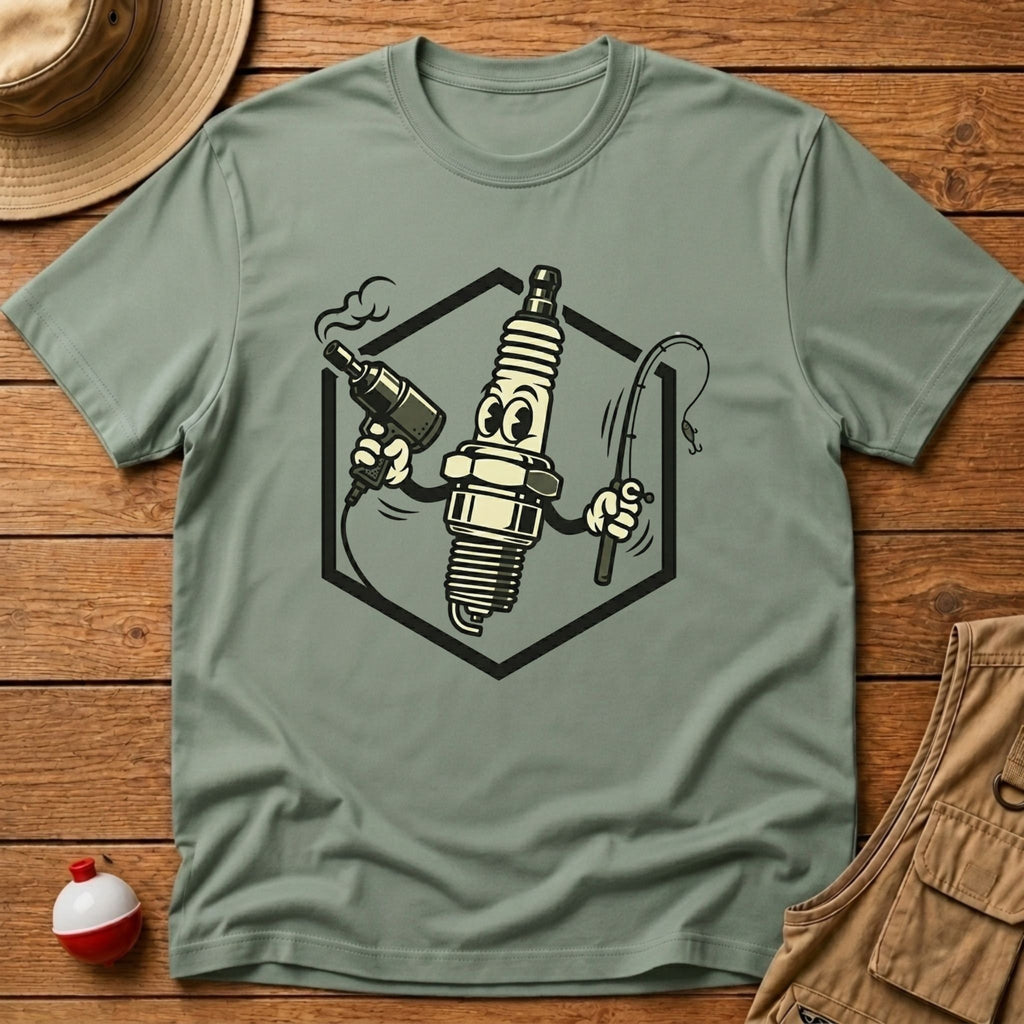 Mechanic Work to Fish T-Shirt