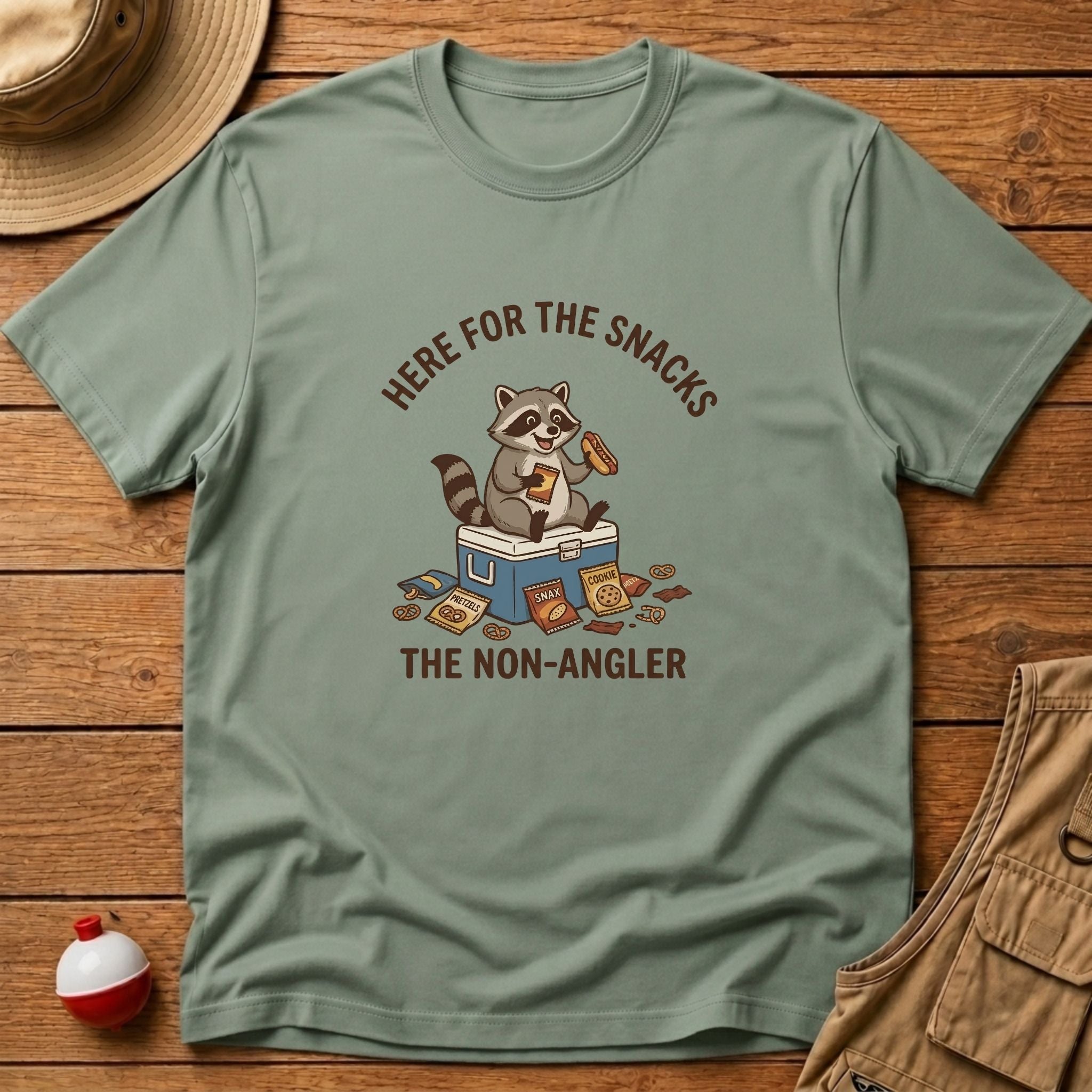 Here for the Snacks T-Shirt