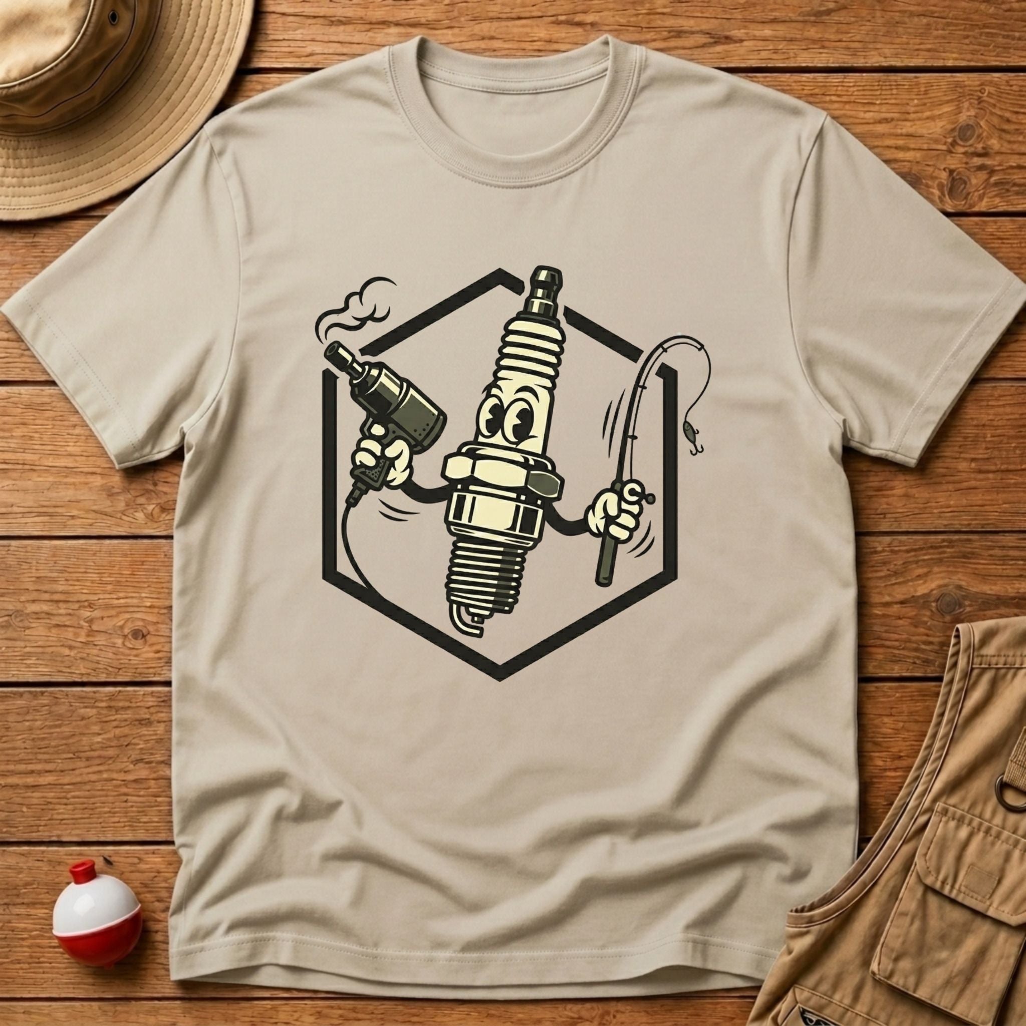 Mechanic Work to Fish T-Shirt