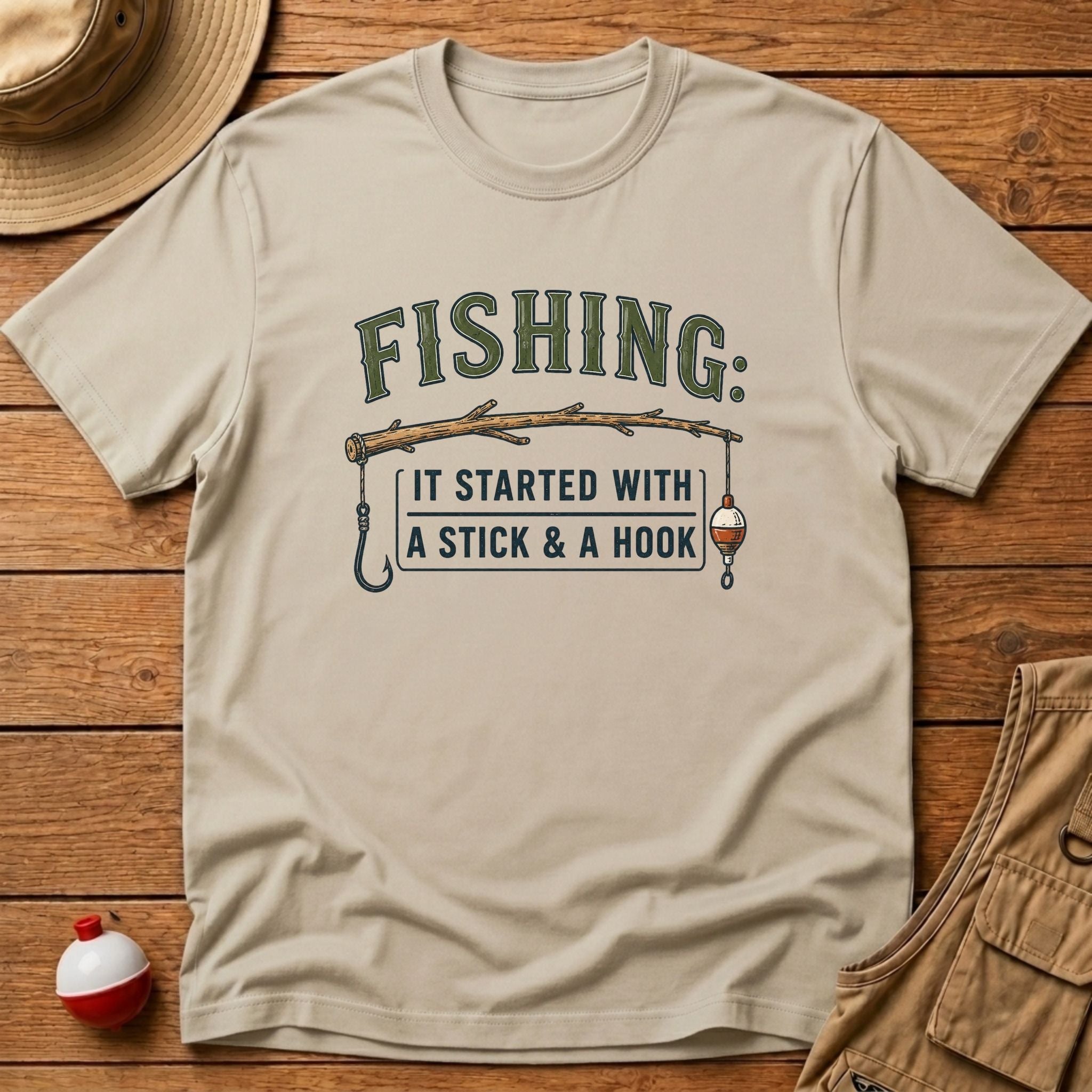 Stick and Hook T-Shirt