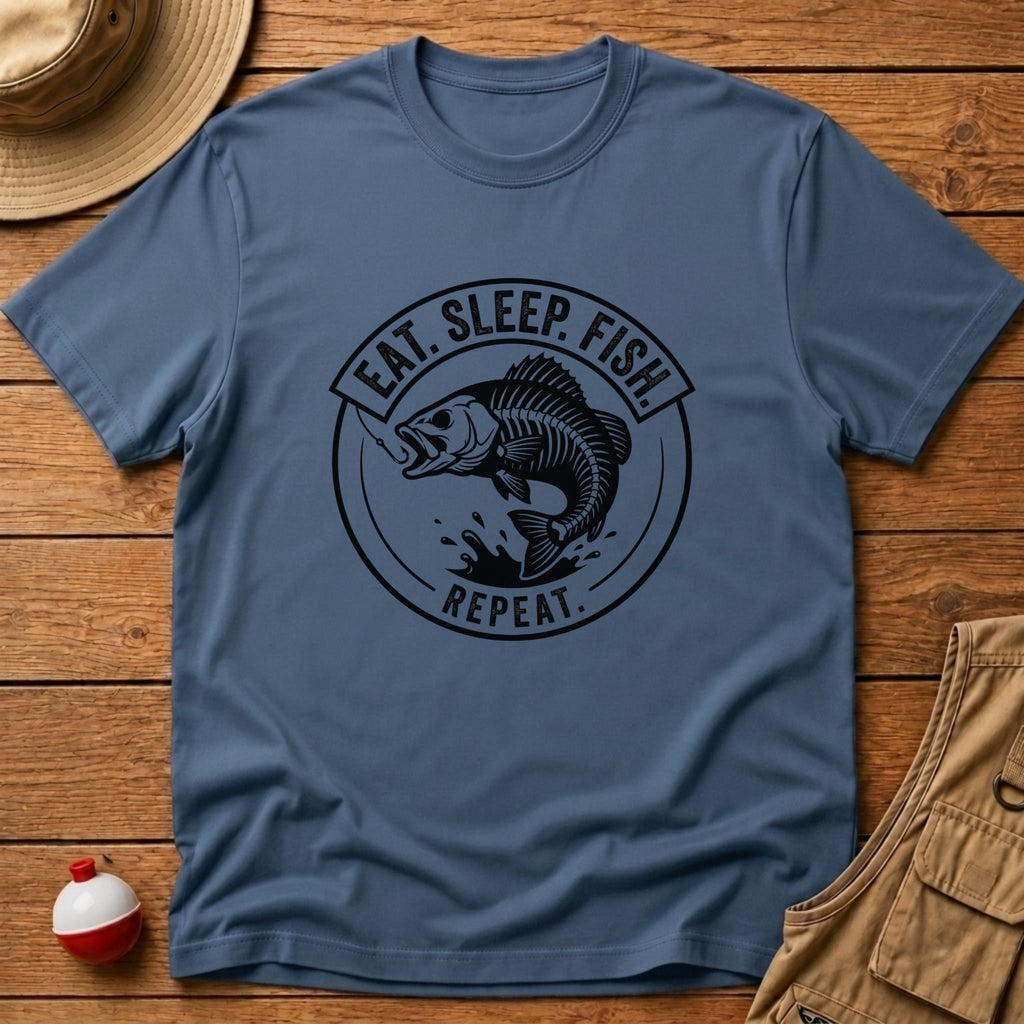 Eat. Fish. Sleep. Repeat T-Shirt