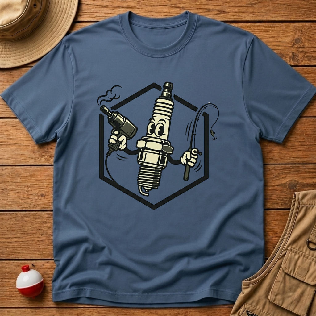 Mechanic Work to Fish T-Shirt