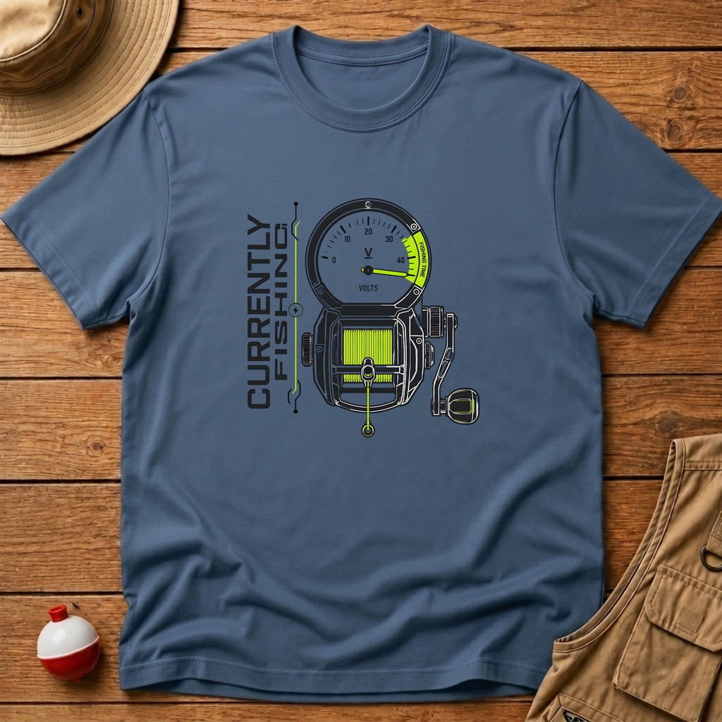 Currently Fishing - Electrician T-Shirt