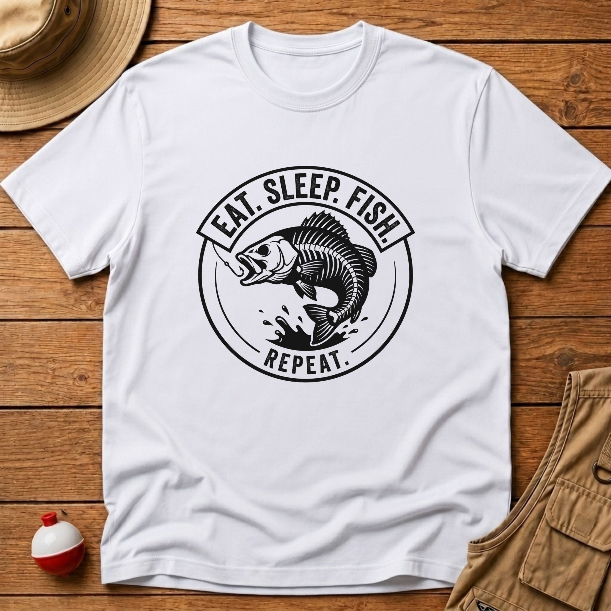 Eat. Fish. Sleep. Repeat T-Shirt