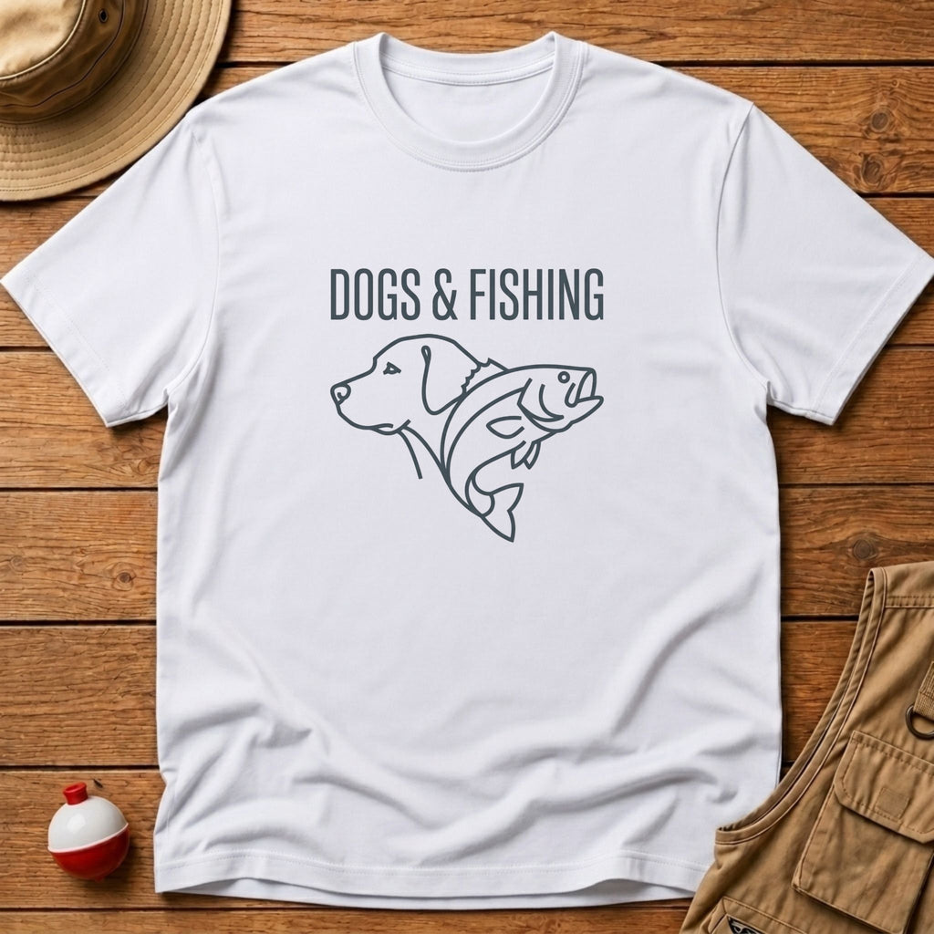 Dogs & Fishing T-Shirt