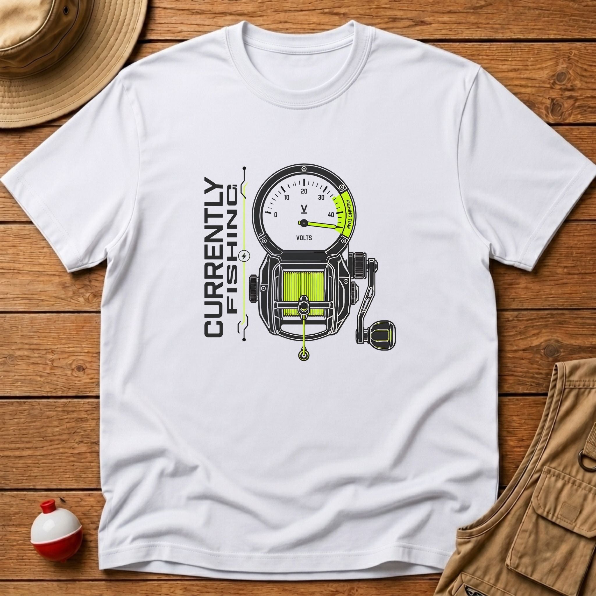 Currently Fishing - Electrician T-Shirt