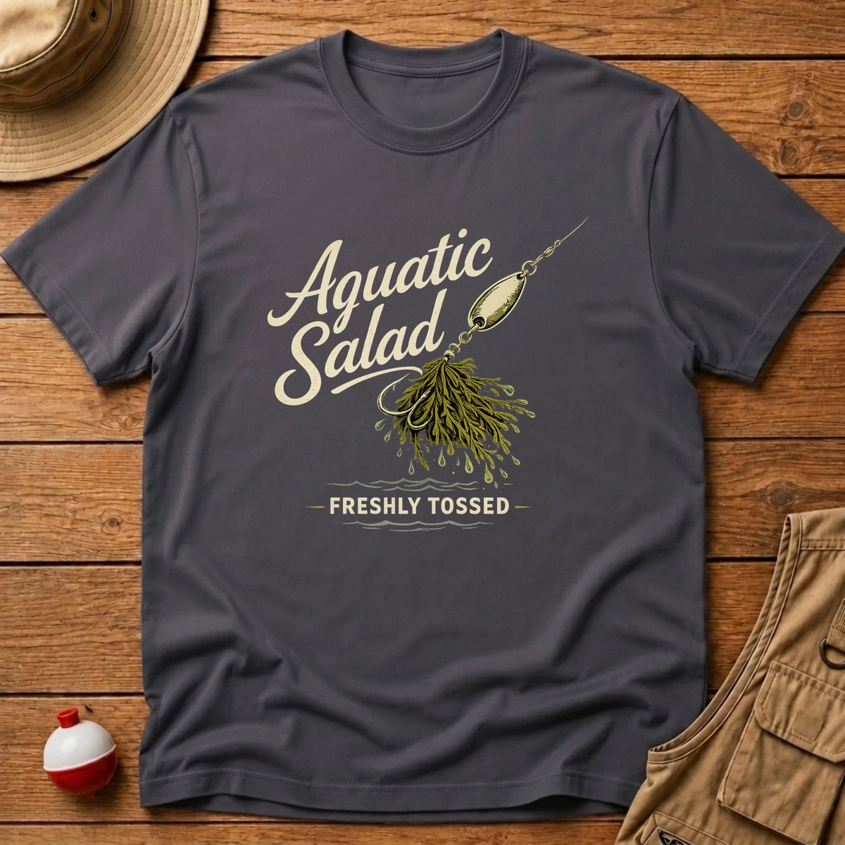 Aquatic Salad T-Shirt - Floating Bobber