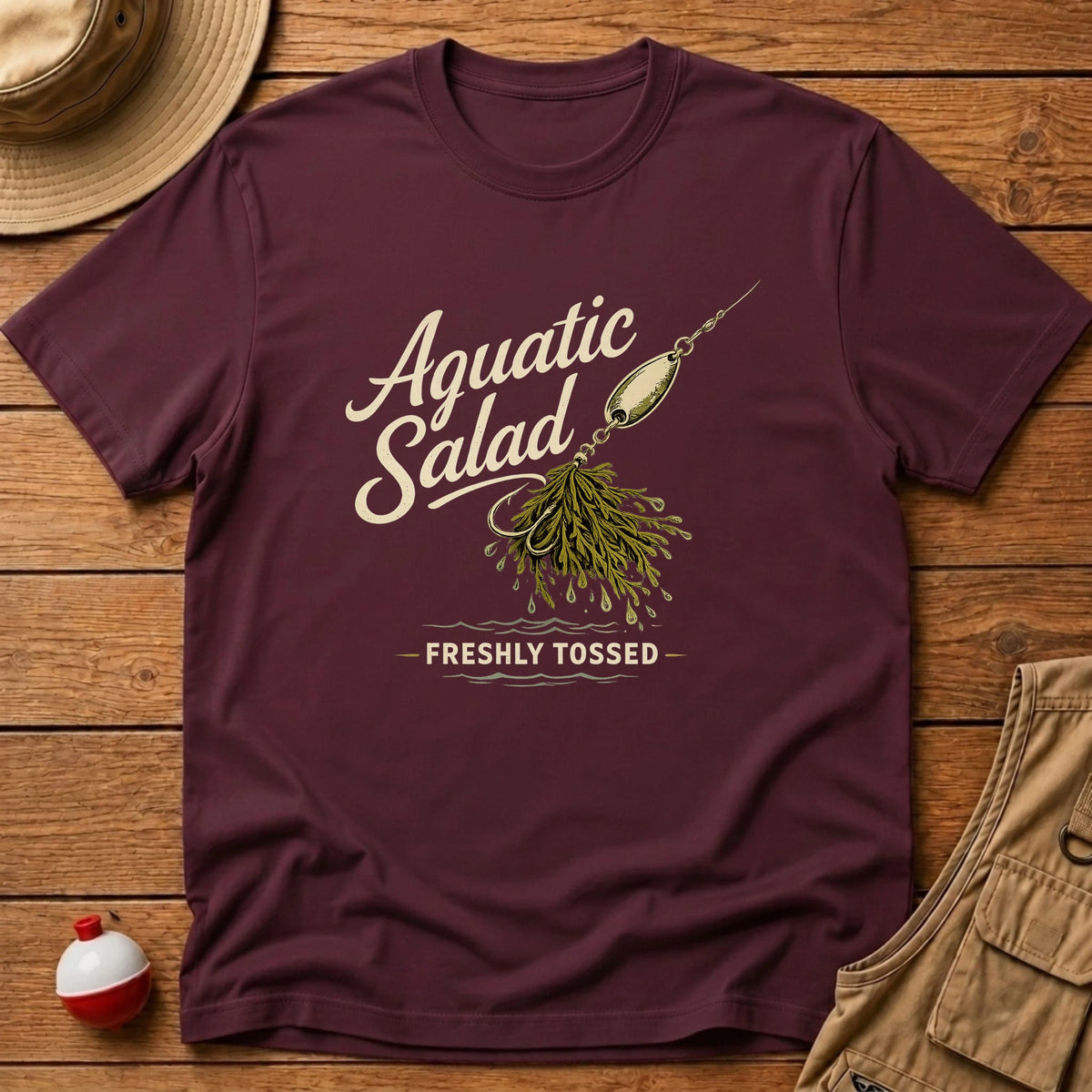 Aquatic Salad T-Shirt - Floating Bobber
