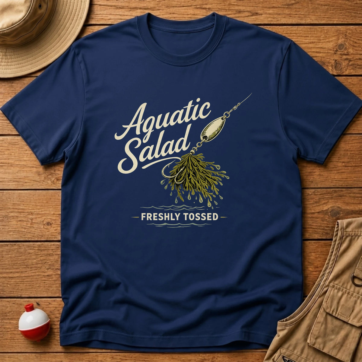 Aquatic Salad T-Shirt - Floating Bobber