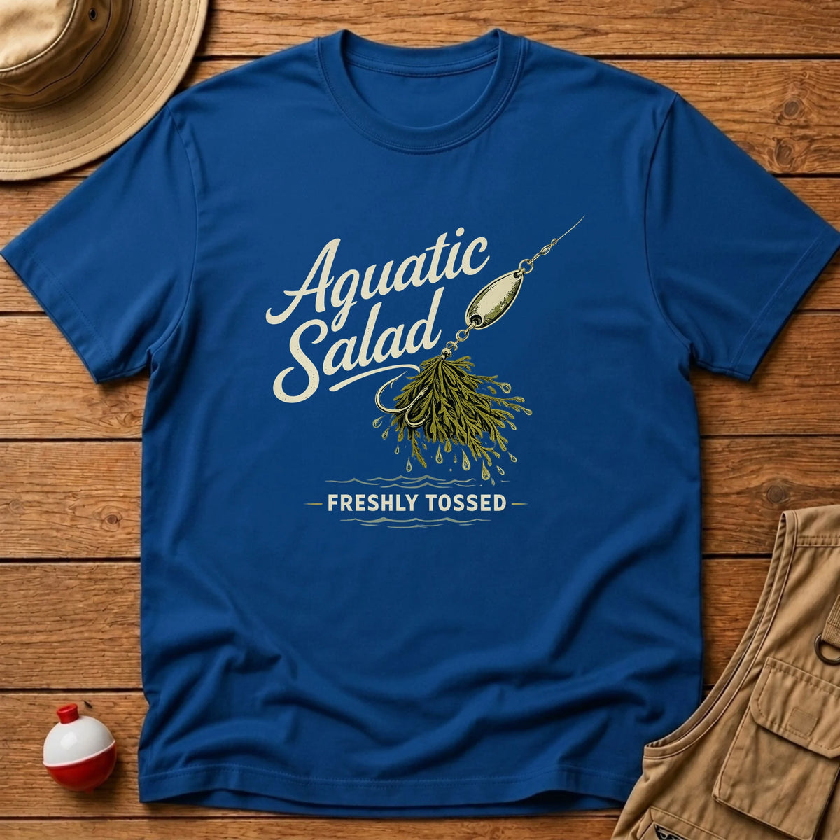 Aquatic Salad T-Shirt - Floating Bobber