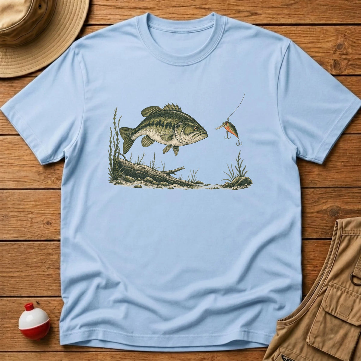 Bass Inspector T-Shirt - Floating Bobber