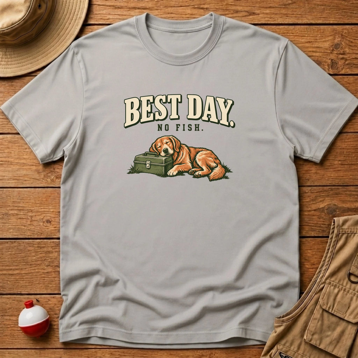 Best Dog Day T-Shirt - Floating Bobber