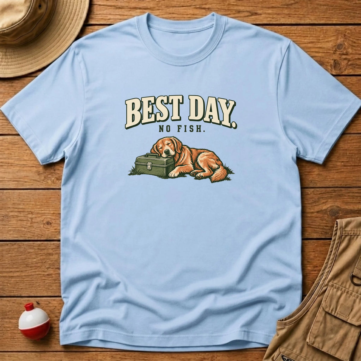 Best Dog Day T-Shirt - Floating Bobber