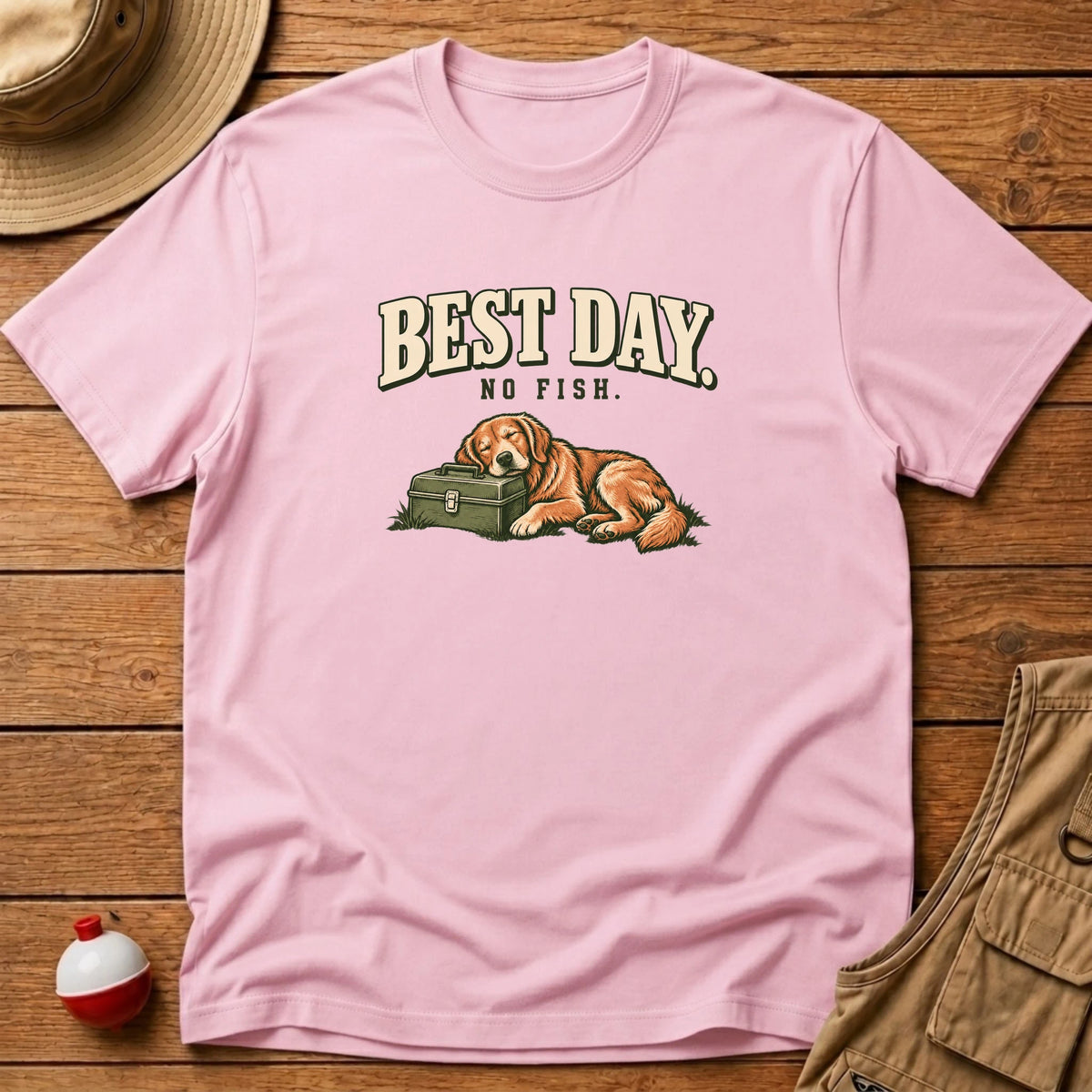 Best Dog Day T-Shirt - Floating Bobber