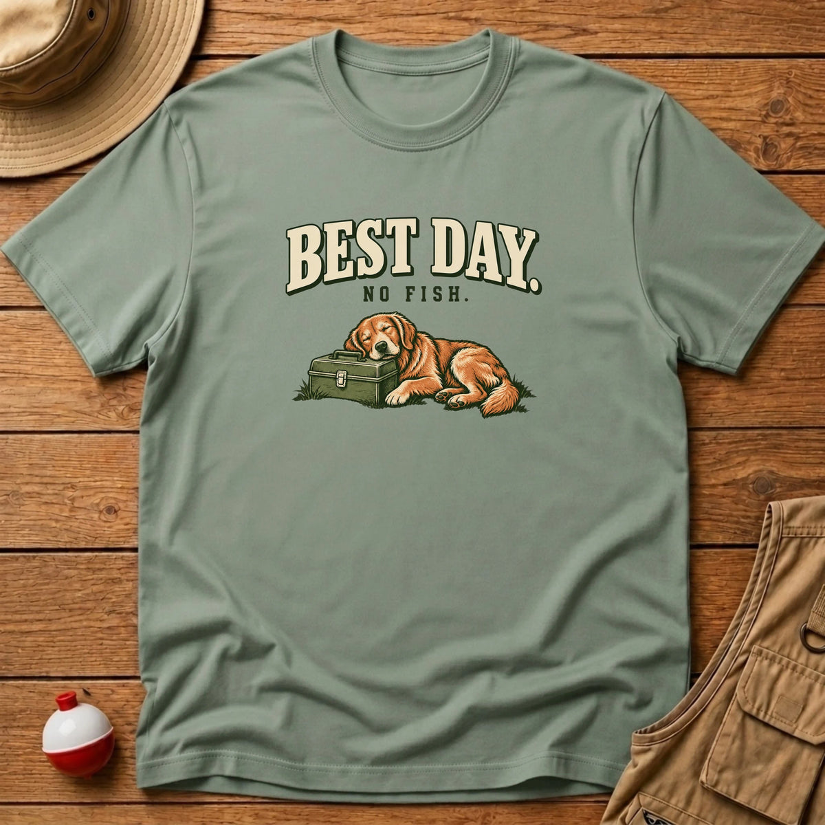 Best Dog Day T-Shirt - Floating Bobber