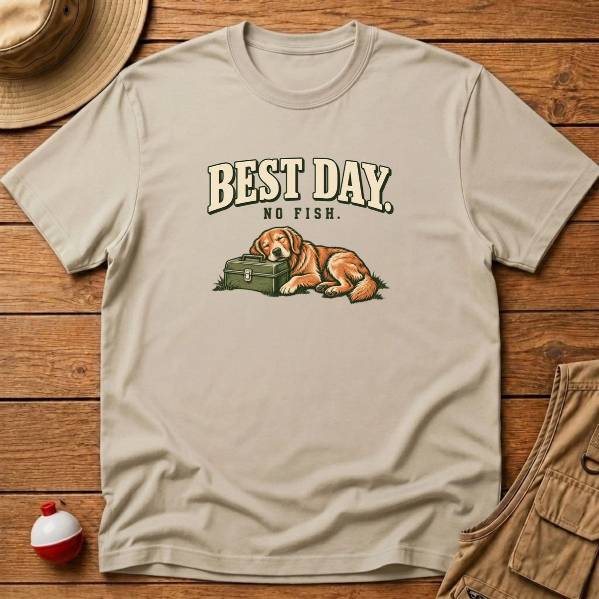 Best Dog Day T-Shirt - Floating Bobber