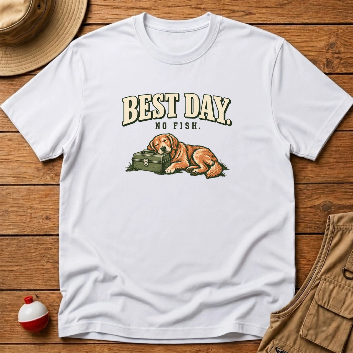 Best Dog Day T-Shirt - Floating Bobber