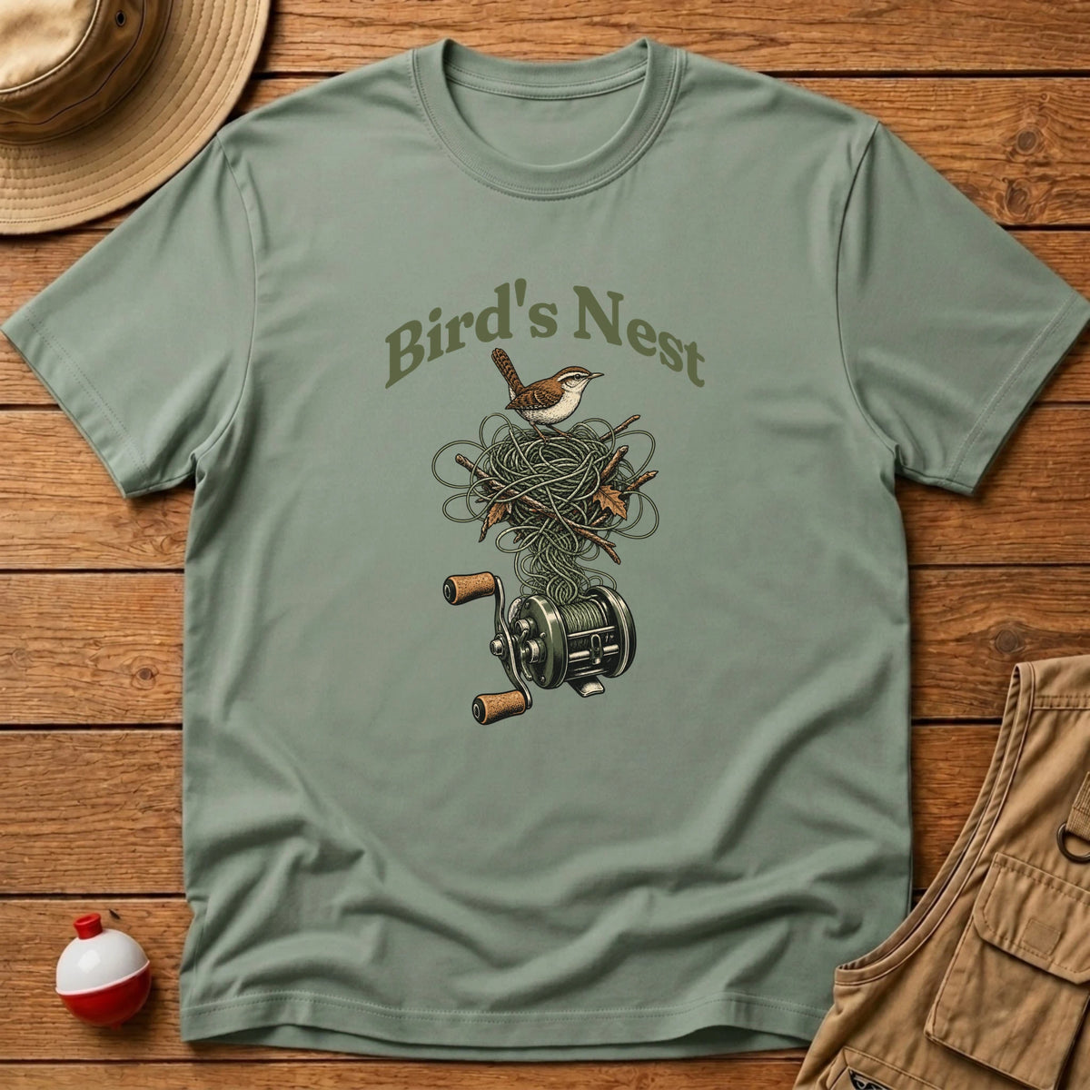 Bird's Nest T-Shirt - Floating Bobber