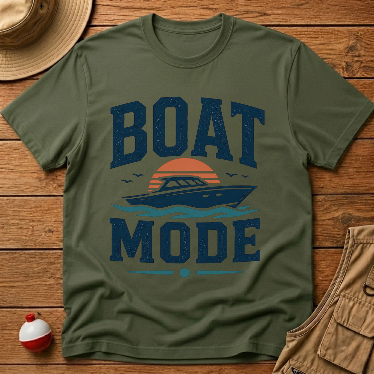 Boat Mode T-Shirt - Floating Bobber