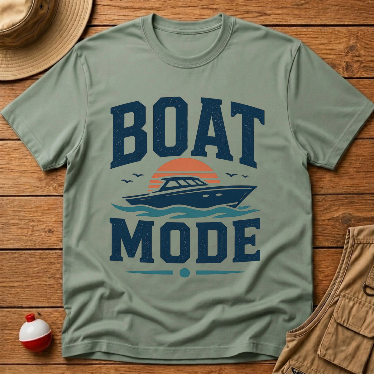 Boat Mode T-Shirt - Floating Bobber