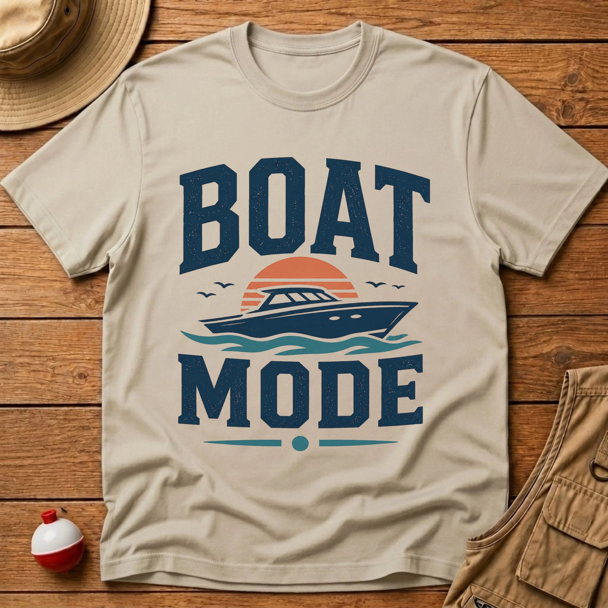 Boat Mode T-Shirt - Floating Bobber
