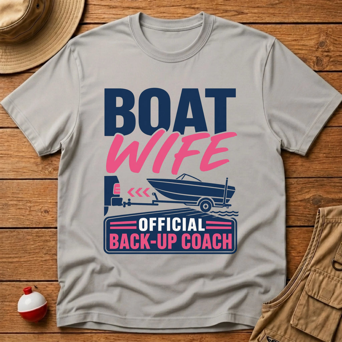 Boat Wife T-Shirt - Floating Bobber
