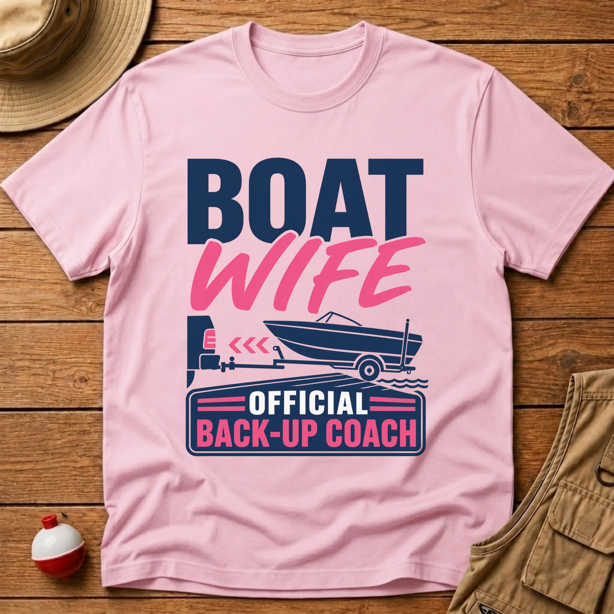 Boat Wife T-Shirt - Floating Bobber