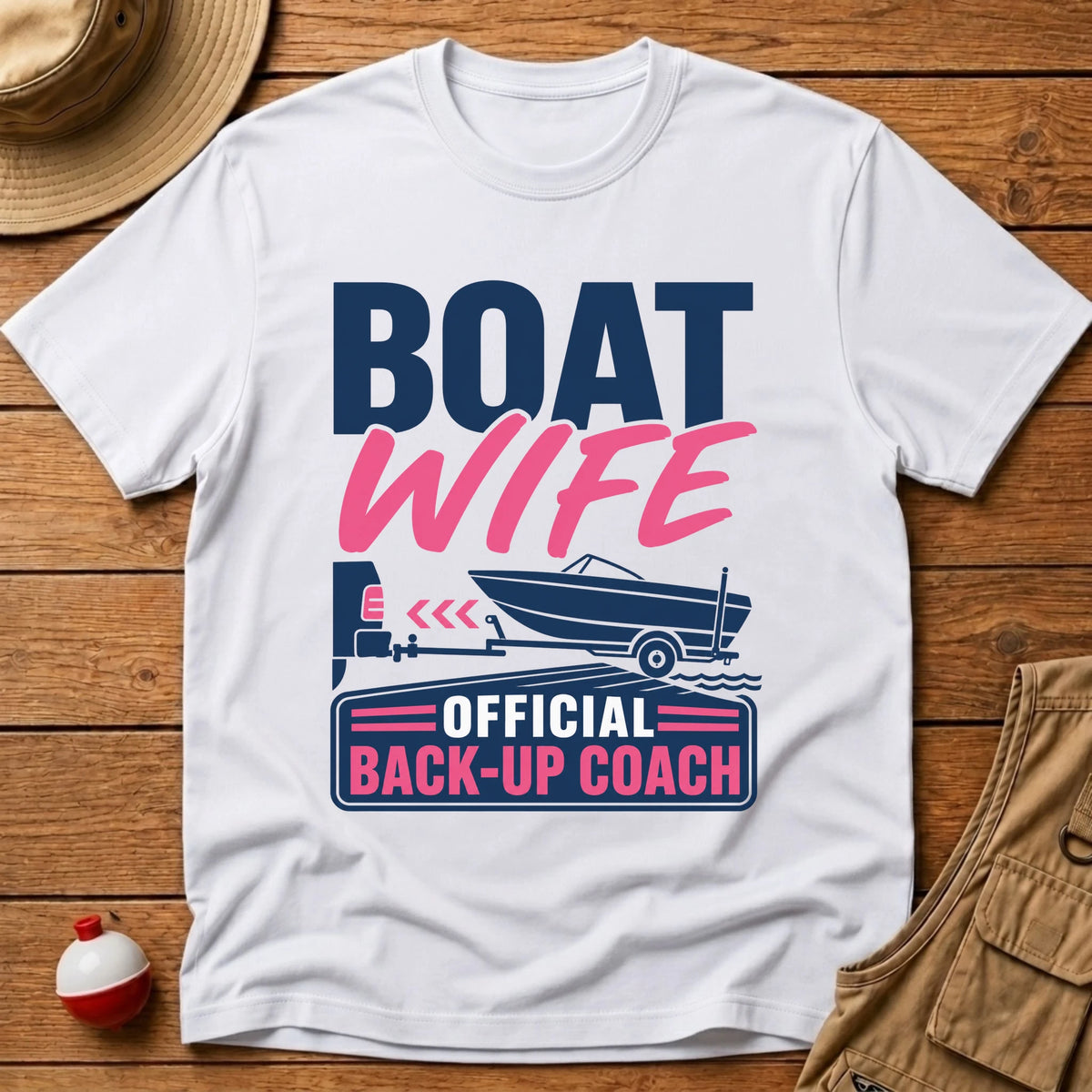 Boat Wife T-Shirt - Floating Bobber
