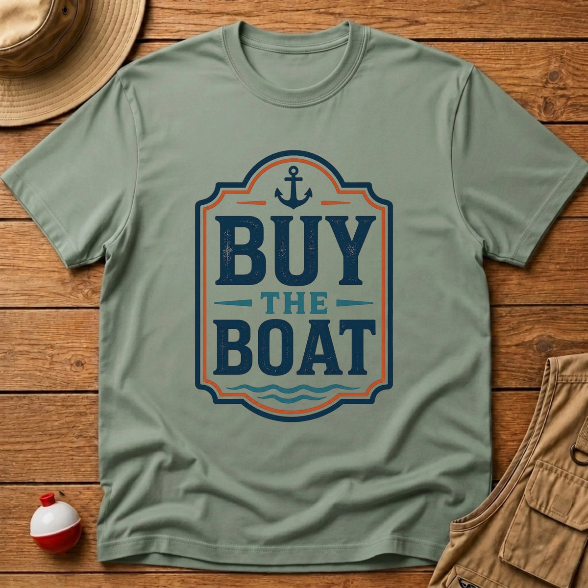Buy Boat T-Shirt - Floating Bobber