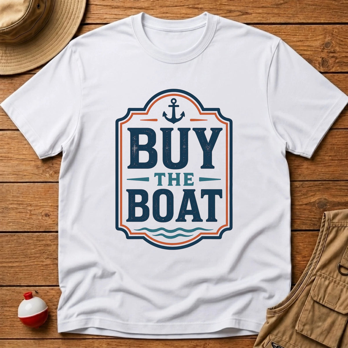 Buy Boat T-Shirt - Floating Bobber