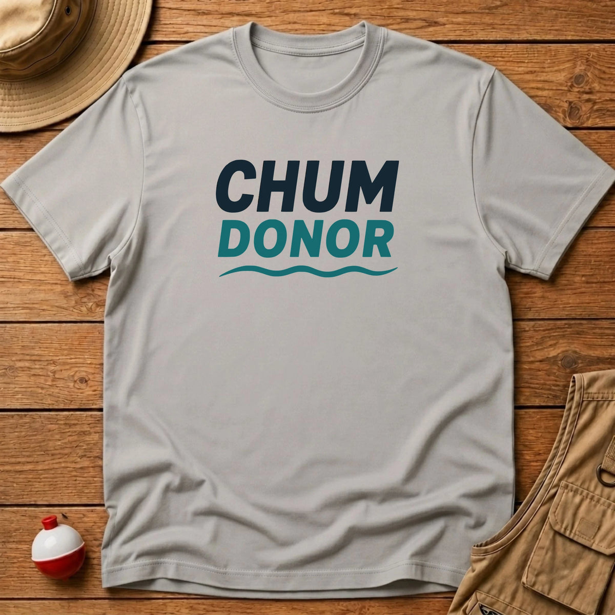 Chum Donor T-Shirt - Floating Bobber
