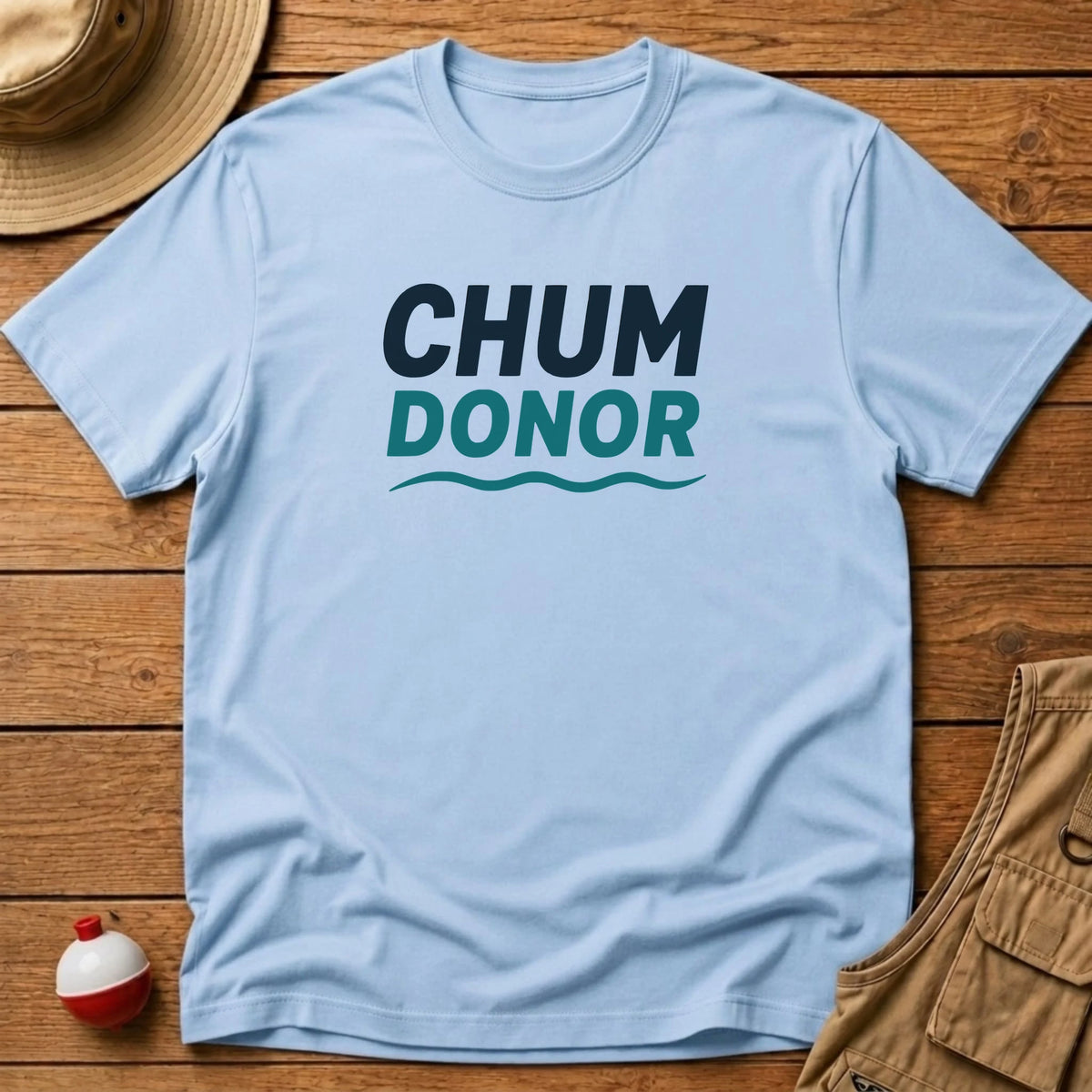 Chum Donor T-Shirt - Floating Bobber