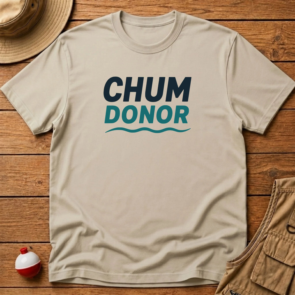 Chum Donor T-Shirt - Floating Bobber