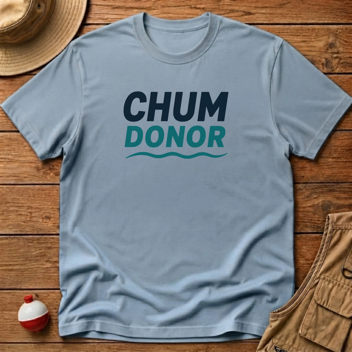 Chum Donor T-Shirt - Floating Bobber