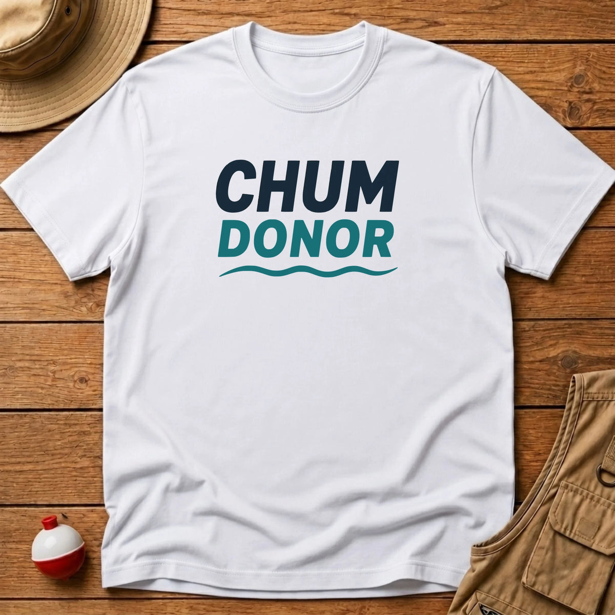 Chum Donor T-Shirt - Floating Bobber