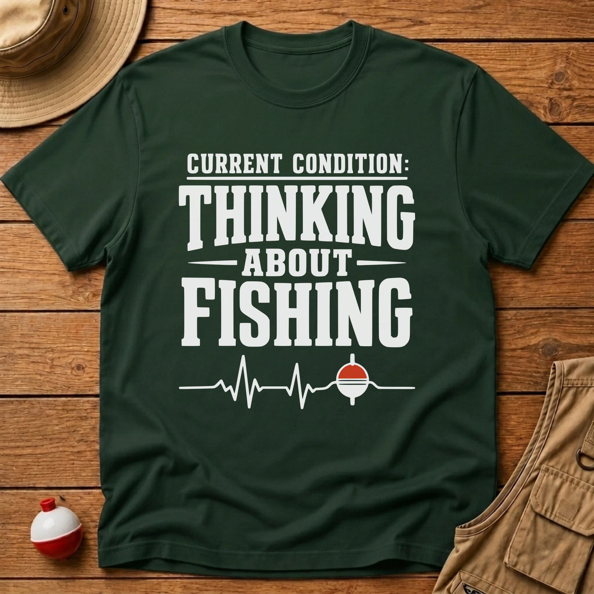 Current Condition T-Shirt - Floating Bobber