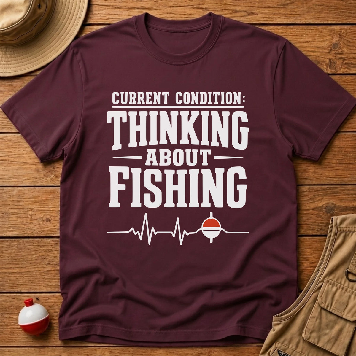 Current Condition T-Shirt - Floating Bobber