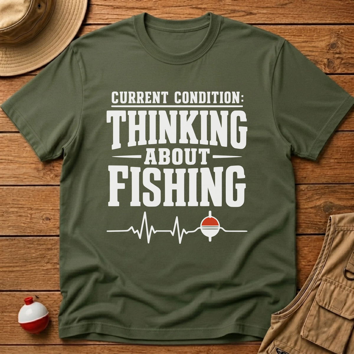 Current Condition T-Shirt - Floating Bobber