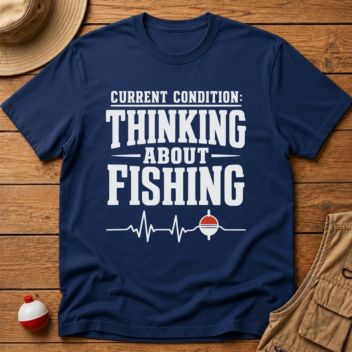 Current Condition T-Shirt - Floating Bobber