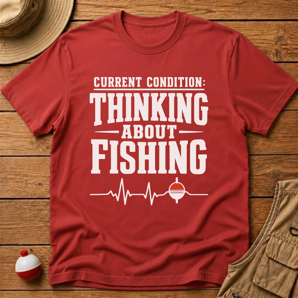 Current Condition T-Shirt - Floating Bobber